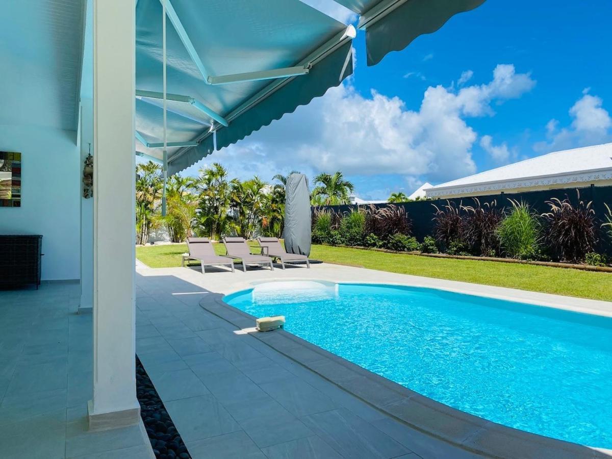 Villa Nomilou Beach Avec Acces Direct Plage サン・フランソワ エクステリア 写真